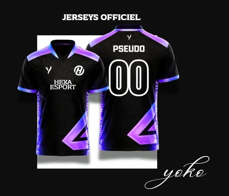 Maillot Noir Hexa